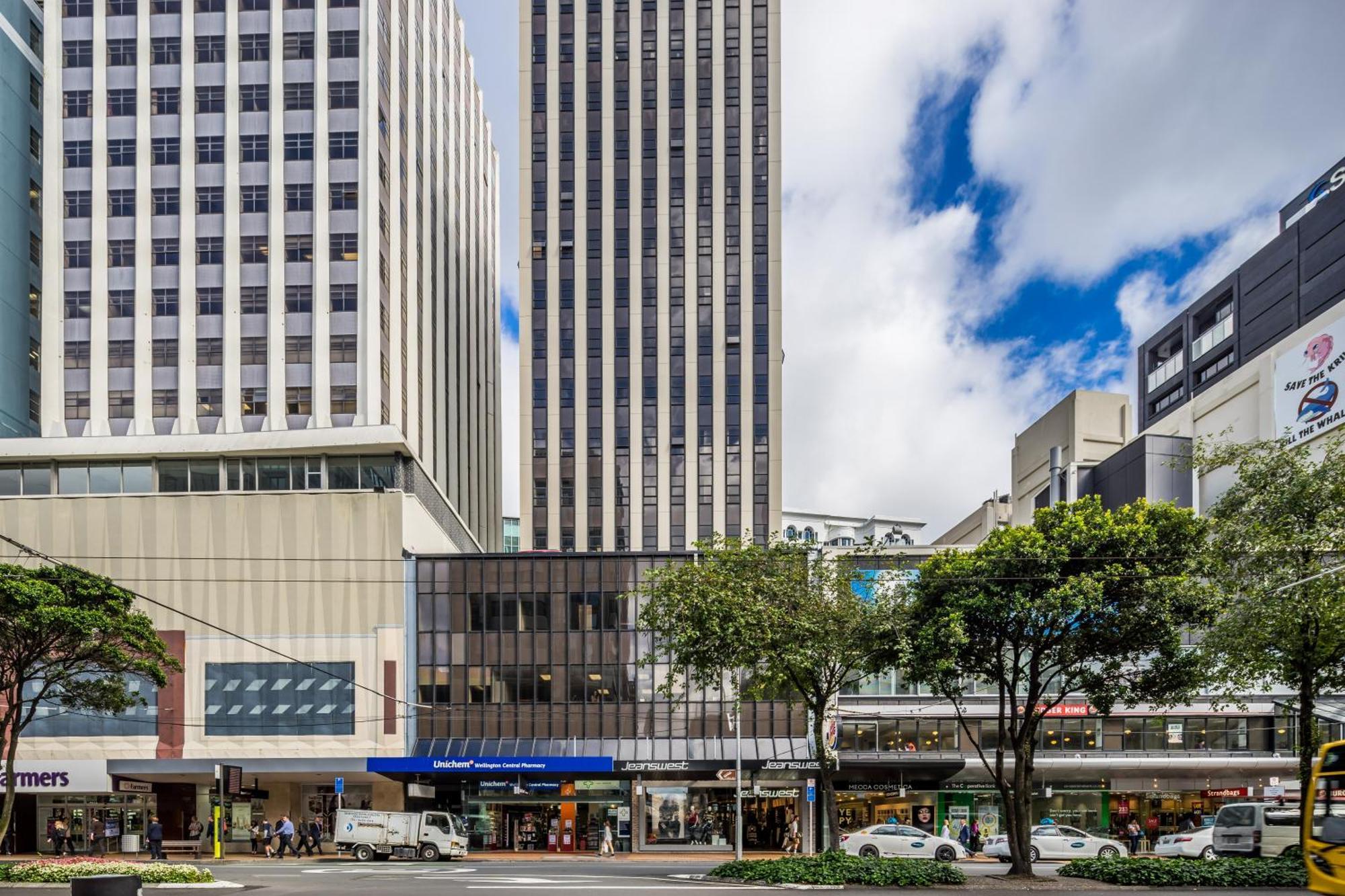 Park Hotel, Lambton Quay Wellington Exterior foto